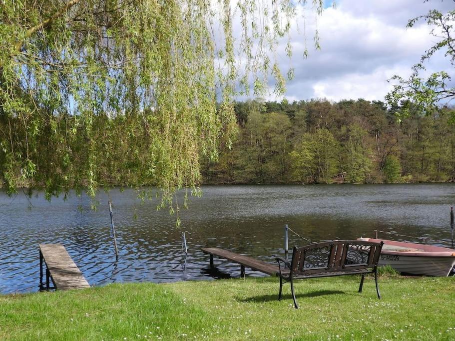 Dachwohnung Mit Wasserblick Und Eigenem Bootssteg Berlin Eksteriør billede