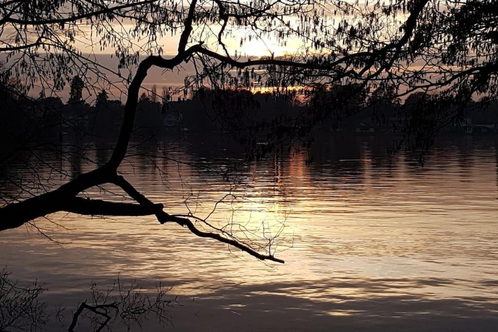 Dachwohnung Mit Wasserblick Und Eigenem Bootssteg Berlin Eksteriør billede