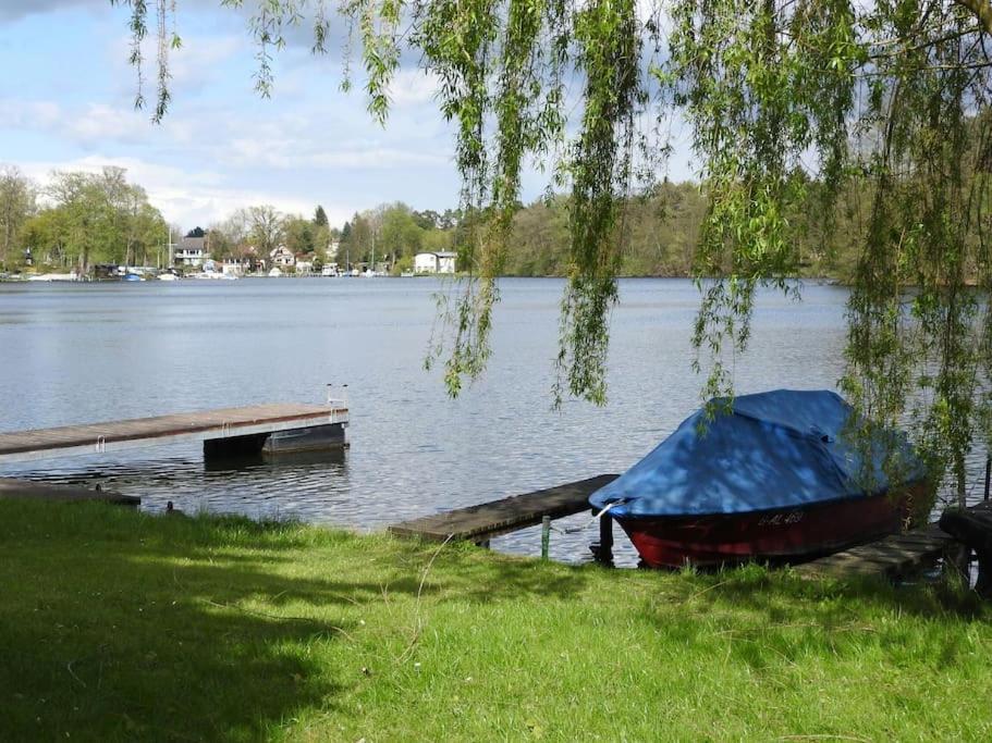 Dachwohnung Mit Wasserblick Und Eigenem Bootssteg Berlin Eksteriør billede